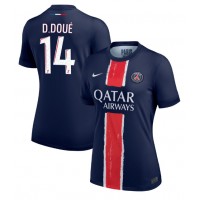 Maglia Calcio Paris Saint-Germain Desire Doue #14 Prima Divisa Donna 2024-25 Manica Corta